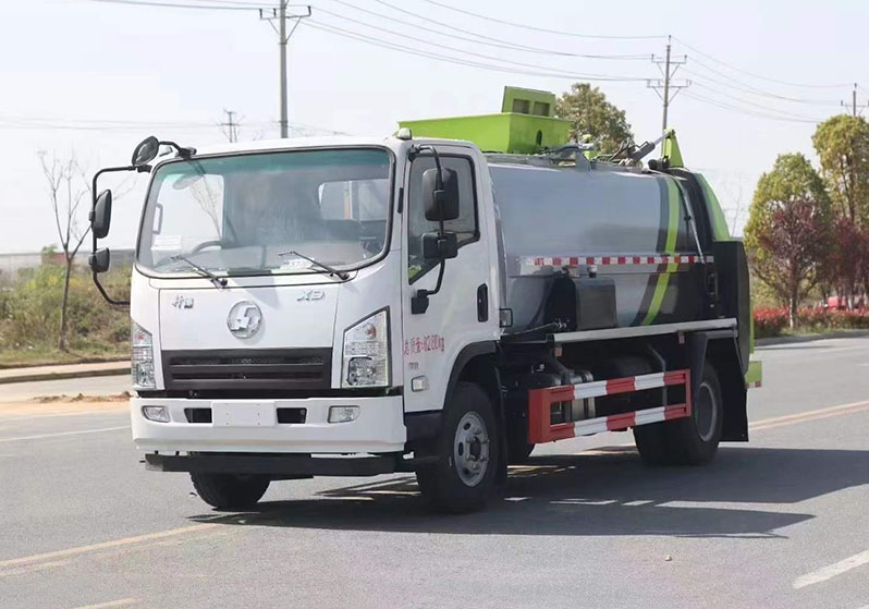 國(guó)六陕汽轩德餐厨垃圾車(chē)